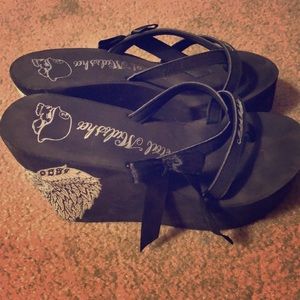 Metal Mulisha high sandals